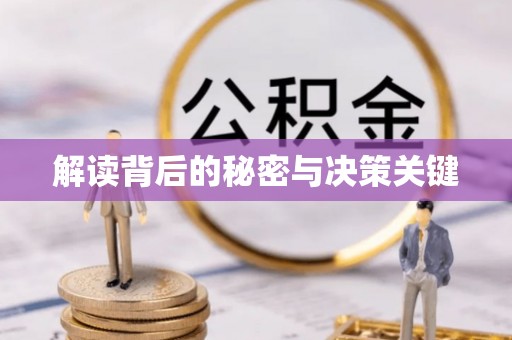 中江解读背后的秘密与决策关键